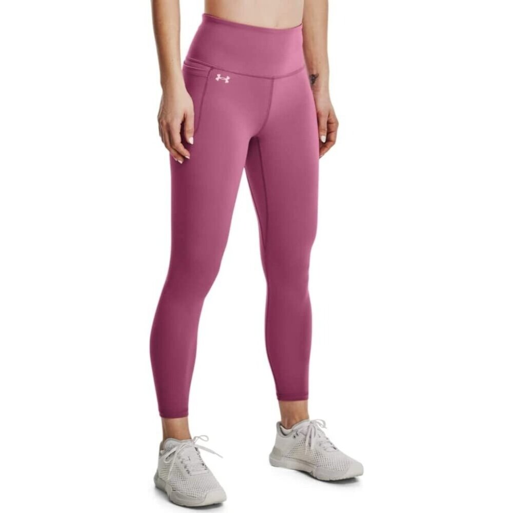 Under Armour Women's Motion Ankle Leggings Pink Size 1X New - Picture 1 of 2